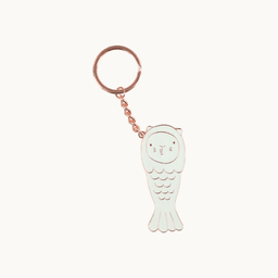 Merlion Chou Chou keychain by NOM — a locally-designed Singapore Merlion souvenir on Avendi