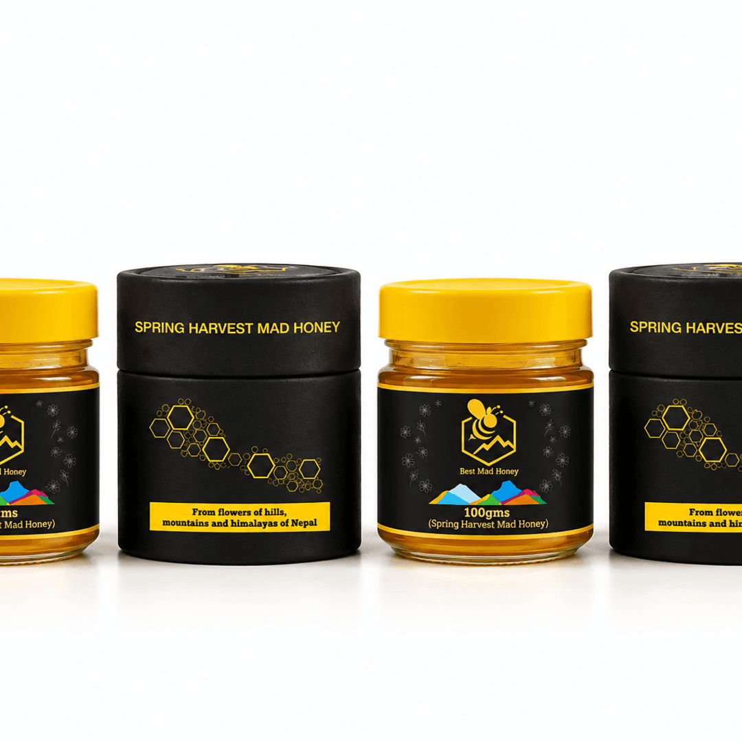 BMH Pet Jar - 100 GM Spring Harvest Mad Honey